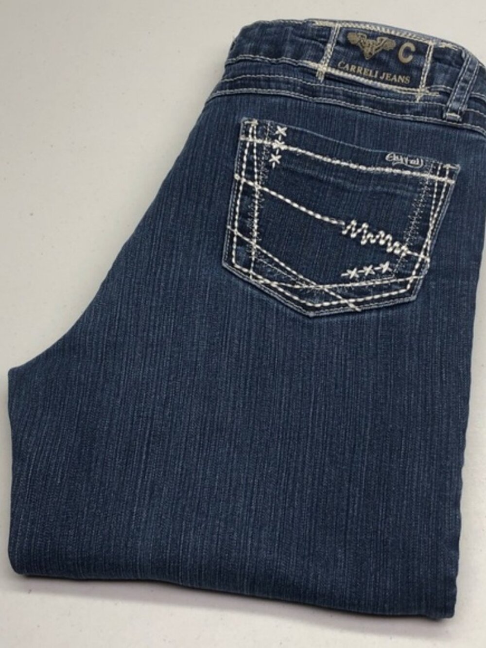 CARRELI CLASSIC HIGH-RISE STRAIGHT LEG JEANS 29x28 ⭐️
